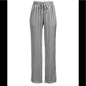The Kooples Striped Wide Leg Pants